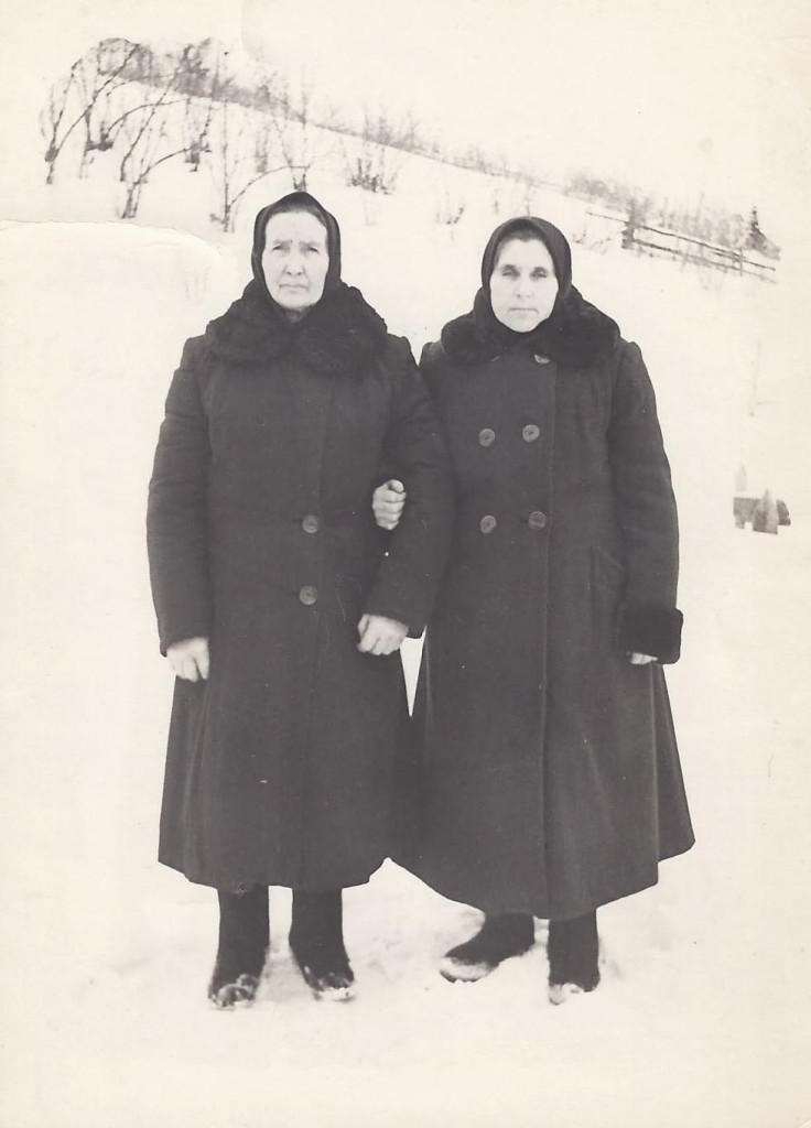 Mollie Schott Albrandt and Anna Schott Major, my great grandmother's sisters. The photo was taken in Siberia.